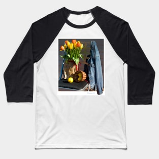 Tulips in a Lunch Bag Baseball T-Shirt